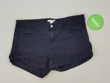 hm krótkie spodenki czarne: H&M, Szorty damskie, rozmiar M — 2