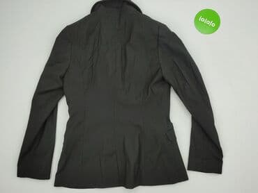 beżowy garnitur damski: H&M, Marynarka damska, rozmiar S — 3