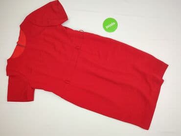 czerwone eleganckie sukienki: Sukienka damska, rozmiar M — 2