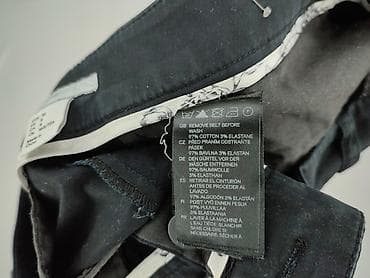 biale klapki hermes: H&M, Spodnie materiałowe damskie, rozmiar S — 6