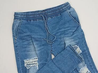nelli blu klapki: Used Jeans, Jeansy damskie, rozmiar XL — 1