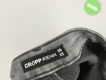 legginsy woskowane push up: Jeansy damskie, XS — 4