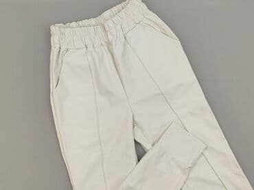 koszula damska z eko skóry: Moda Italia, Material trousers for women, size M — 1