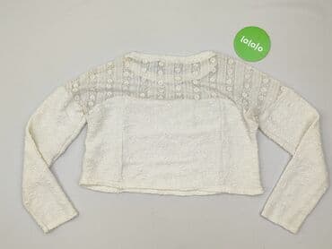 ażurowy sweter na szydełku: Sweter damski, rozmiar XS — 2