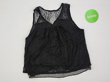 azurowe bluzki: Top damski, rozmiar M — 3