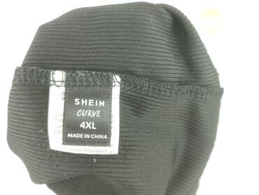 azurowa koszulka: Shein Curve, Top damski, 4XL — 4