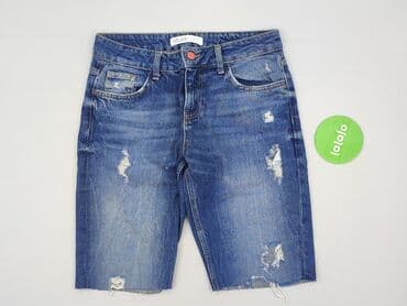 stradivarius spodnie w paski: Zara, Szorty damskie, S — 2