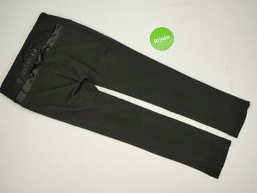 czarny sweter oversize: Legginsy Eleganckie damskie, rozmiar M — 3