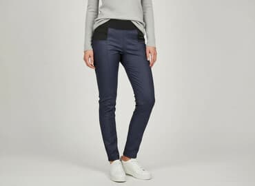 buty na koturnie deichmann: Daysie, Spodnie materiałowe damskie, rozmiar M — 7