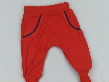 pajacyk z weluru: Sweatpants, 6-9 months, condition - Very good — 1