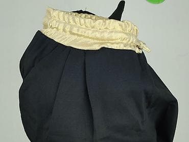 czarne cargo pull and bear: Italy Moda, Sweatpants for women, size M — 5