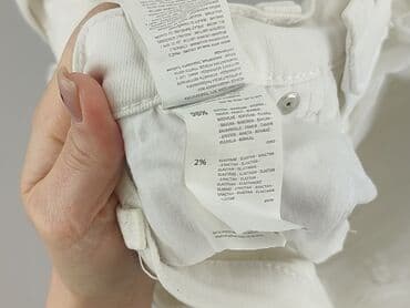 szorty jeansowe damskie szare: Denim, Szorty damskie, rozmiar L — 5