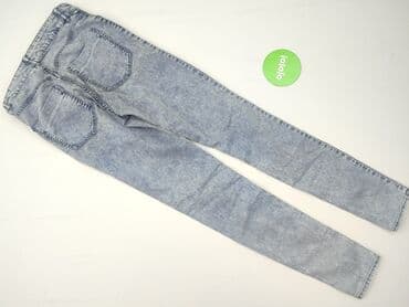 jeansy plus size wysoki stan: H&M Divided, Jeansy damskie, rozmiar S — 3