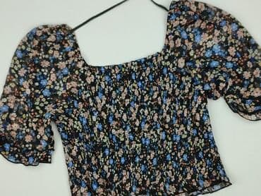 bluzki hiszpanki w kwiaty: Bluzka damska, rozmiar M — 1