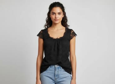 ażurowa bluzka sinsay: Atmosphere, Bluzka damska, rozmiar S — 7