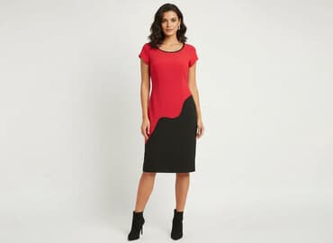 sobota klapki: Sukienka damska, rozmiar S — 6