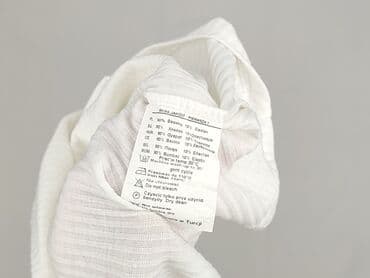 bluzki z muślinu bawełnianego: T-shirt damski, rozmiar S — 4