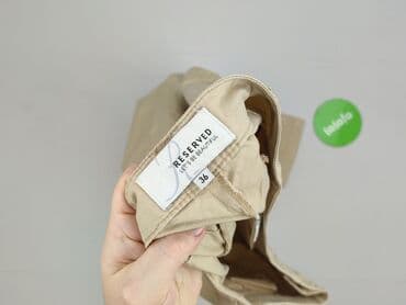 spodnie khaki reserved: Reserved, Spodnie materiałowe damskie, S — 4