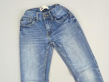 biale dresy hm: Spodnie jeansowe, Levi's, 10 lat, 134/140, stan - Bardzo dobry — 1
