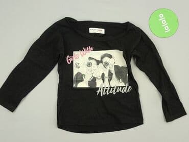 reserved bluzka z bufiastymi rękawami: Blouse, Minoti, 3-4 years, 98-104 cm, condition - Very good — 2