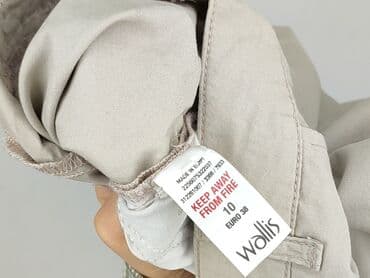 spodnie jeans drill: Wallis Petite, Spodnie materiałowe damskie, rozmiar M — 7