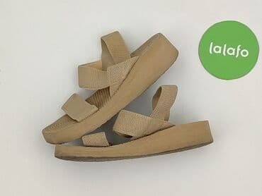 czarne sandały na słupku vices: Sandały damskie, rozmiar 39 — 4