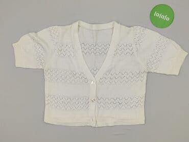 sweter z dekoltem v: Cardigan, Kardigan damski, rozmiar S — 2