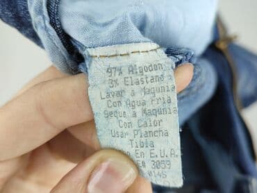 spódniczka trapezowe jeansowe: DENIM JEANS, Spódnica damska, rozmiar S — 6