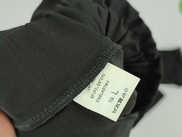 modne leginsy: Spodnie materiałowe damskie, rozmiar L — 4