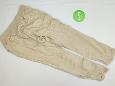 beżowe buty na koturnie ccc: New Look, Spodnie materiałowe damskie, M — 3