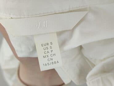 białe bluzki koszulowe h m: H&M, Koszula damska, rozmiar S — 6