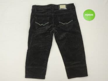 spodnie w paski cropp: Spodnie 3/4 damskie, S — 3