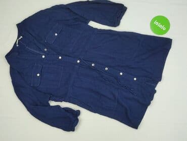 koszulka w niebieskie paski: PULL&BEAR, Sukienka damska, rozmiar XS — 2