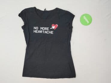 sinsay czarna koszulka: Sinsay, T-shirt damski, rozmiar M — 3