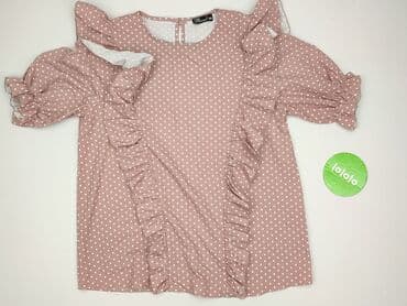 eleganckie sukienki z gipiury: Women's blouse, size L (EU 40) — 2