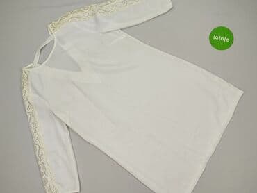 biała sukienka dla mamy na chrzest: Sukienka damska, rozmiar L — 3