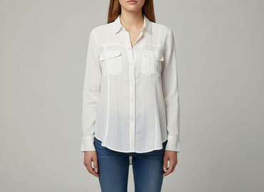 zara koszula damska biała: Zara, Koszula damska, rozmiar M — 6