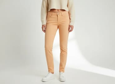 hm spodnie zimowe: H&M, Spodnie materiałowe damskie, rozmiar L — 8