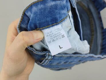 plisowane spódnice mini: Fashion Jeans, Spódnica damska, L — 4