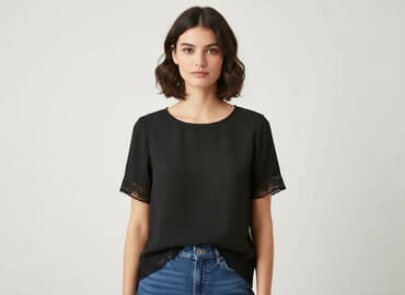 bluzki koszulowe czarne: New Look, Bluzka damska, rozmiar L — 6