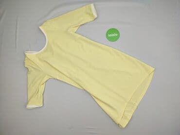 sukienki na wesele z narzutką żółta: Sukienka damska, rozmiar S — 3