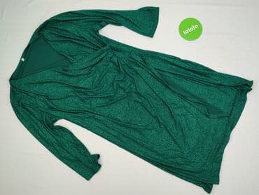 dodatki do zielonej sukienki na wesele: Sukienka damska, 5XL — 2