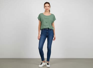 sinsay t shirty damskie: Moraj, T-shirt damski, rozmiar S — 7