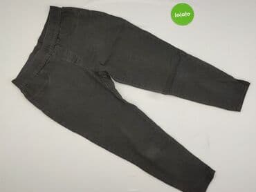 jeansy damskie podarte: Beloved, Material trousers for women, size L (EU 40) — 2