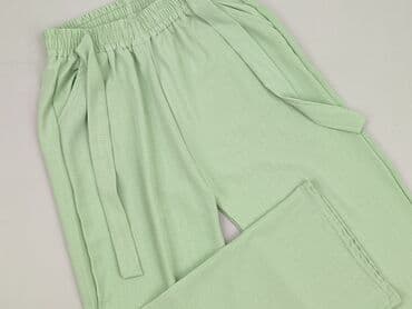 Material trousers for women, size M