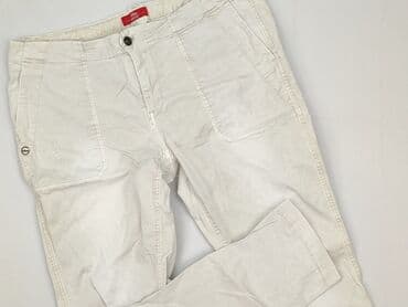 Women: S.Oliver, Material trousers for women, size 3XL (EU 46) — 1