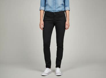 reserved dżinsy: Reserved, Spodnie materiałowe damskie, rozmiar S — 6