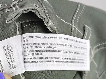 botki h: Hollister, Spodnie cargo damskie, rozmiar S — 5