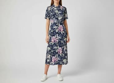 sukienki maxi na wesele niebieska: Sukienka damska, rozmiar M — 6