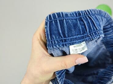 krótkie spodenki jeansowe plus size: Szorty damskie, rozmiar S — 4